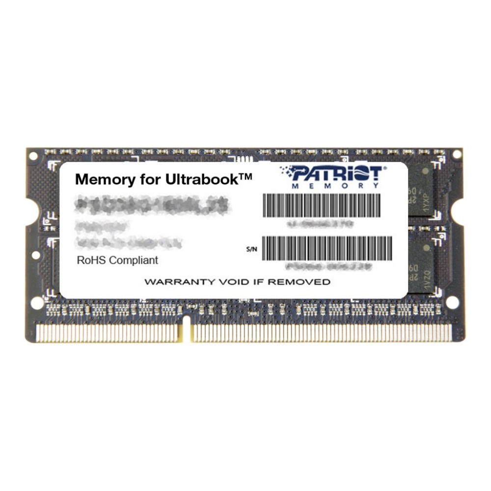 Patriot Memory Patriot Memory for Ultrabook - DDR3L - modul - 8 GB - SO DIMM 204-pin / PC3-12800 - ej buffrad
