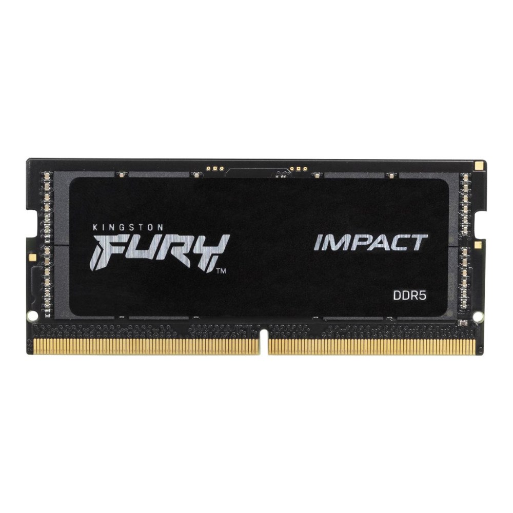 Kingston Kingston FURY Impact - DDR5 - sats - 32 GB: 2 x 16 GB - SO DIMM 262-pin / PC5-44800 - ej buffrad