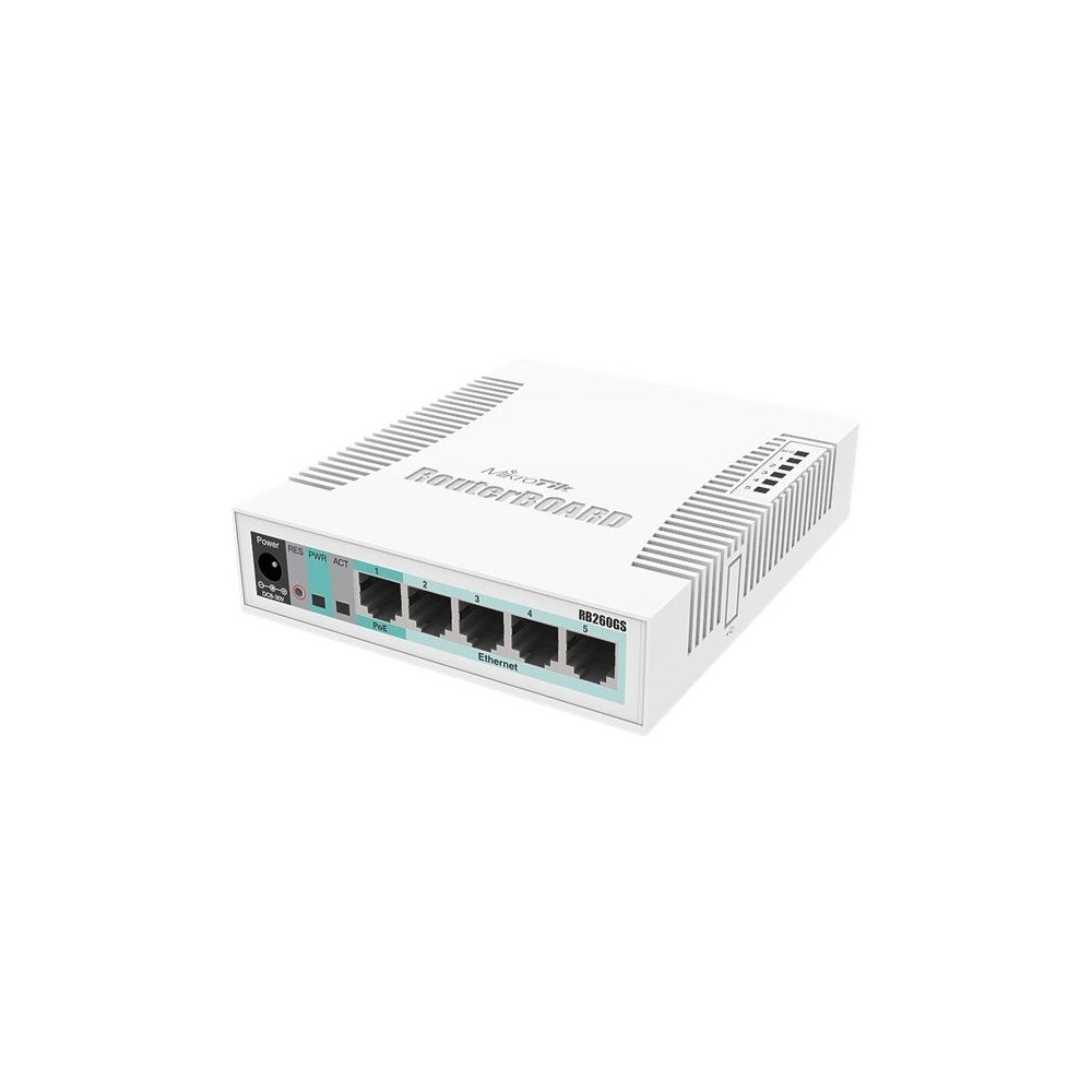 MikroTik MikroTik RB260GS - switch - 6 portar - Administrerad