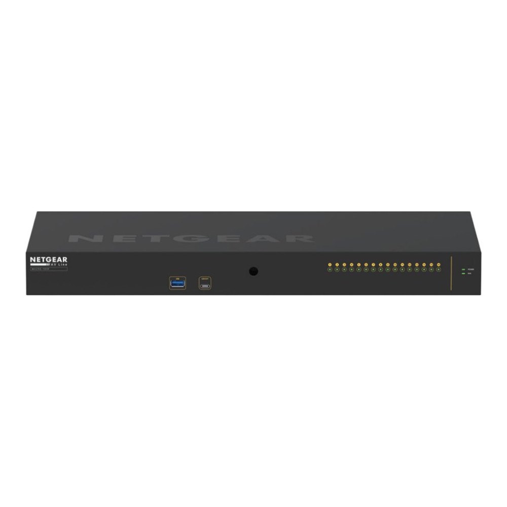 Netgear NETGEAR AV Line M4250-16XF - switch - 16 portar - Administrerad - rackmonterbar