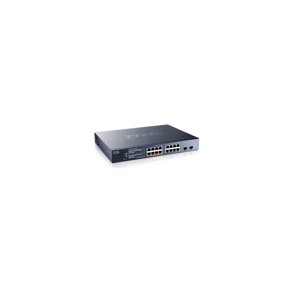 ZyXEL Zyxel XMG1915 Series XMG1915-18EP - switch - hanterat, NebulaFLEX-moln - 16 portar - smart - rackmonterbar