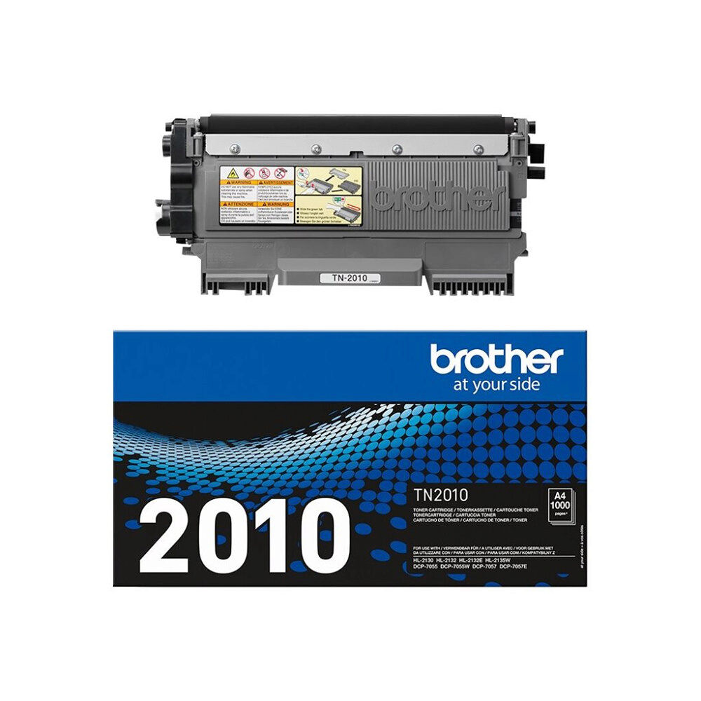 Brother Brother TN2010 - svart - original - tonerkassett