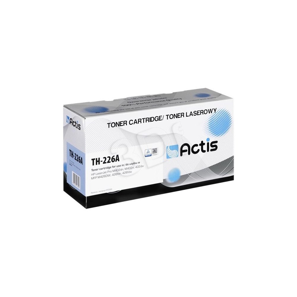 ACTIS Actis standard TH-226X - svart - kompatibel - tonerkassett (alternativ för: HP 26X, HP CF226X)