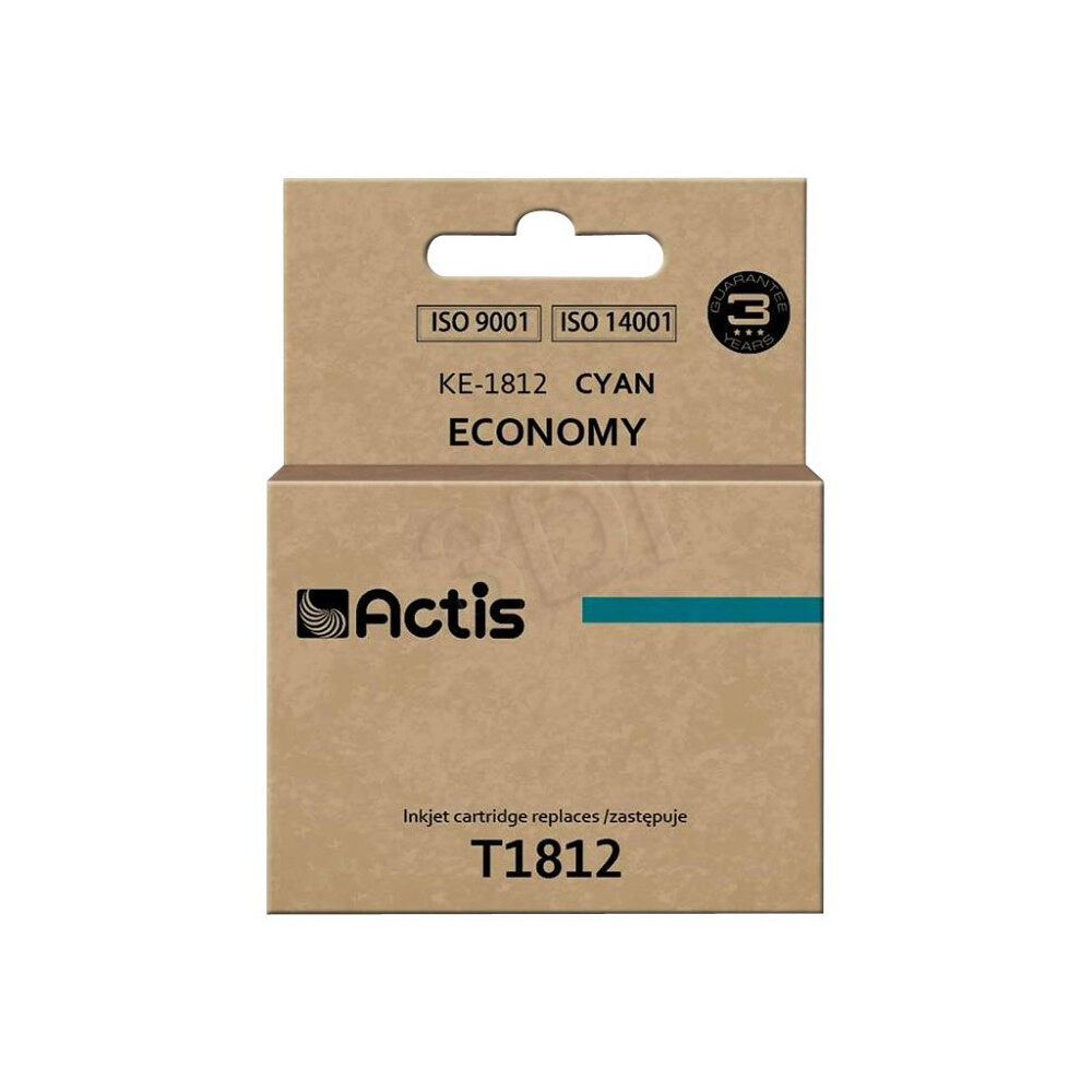 ACTIS Actis KE-1812 - cyan - kompatibel - bläckpatron (alternativ för: Epson T1812)
