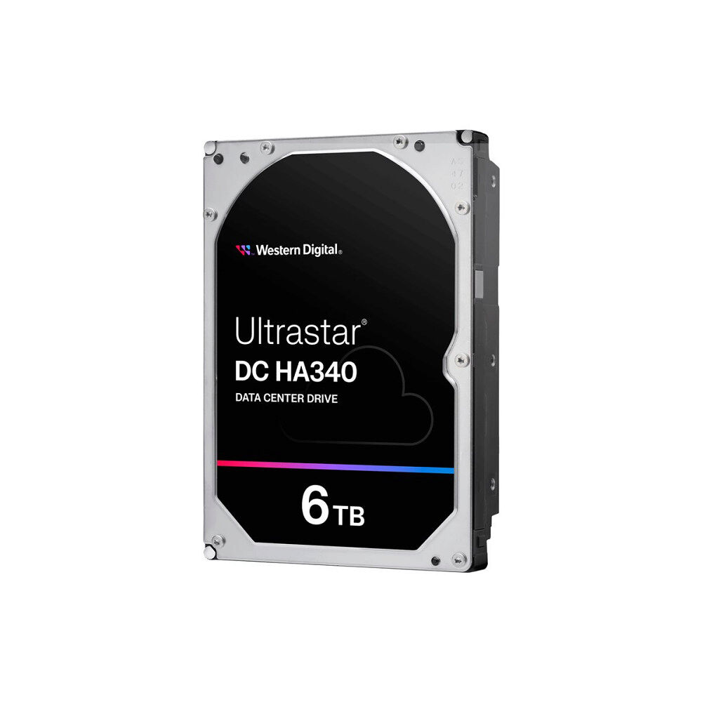 Western Digital WD Ultrastar DC HA340 WUS721206BLE6L4 - hårddisk - datacenter - 6 TB - SATA 6Gb/s