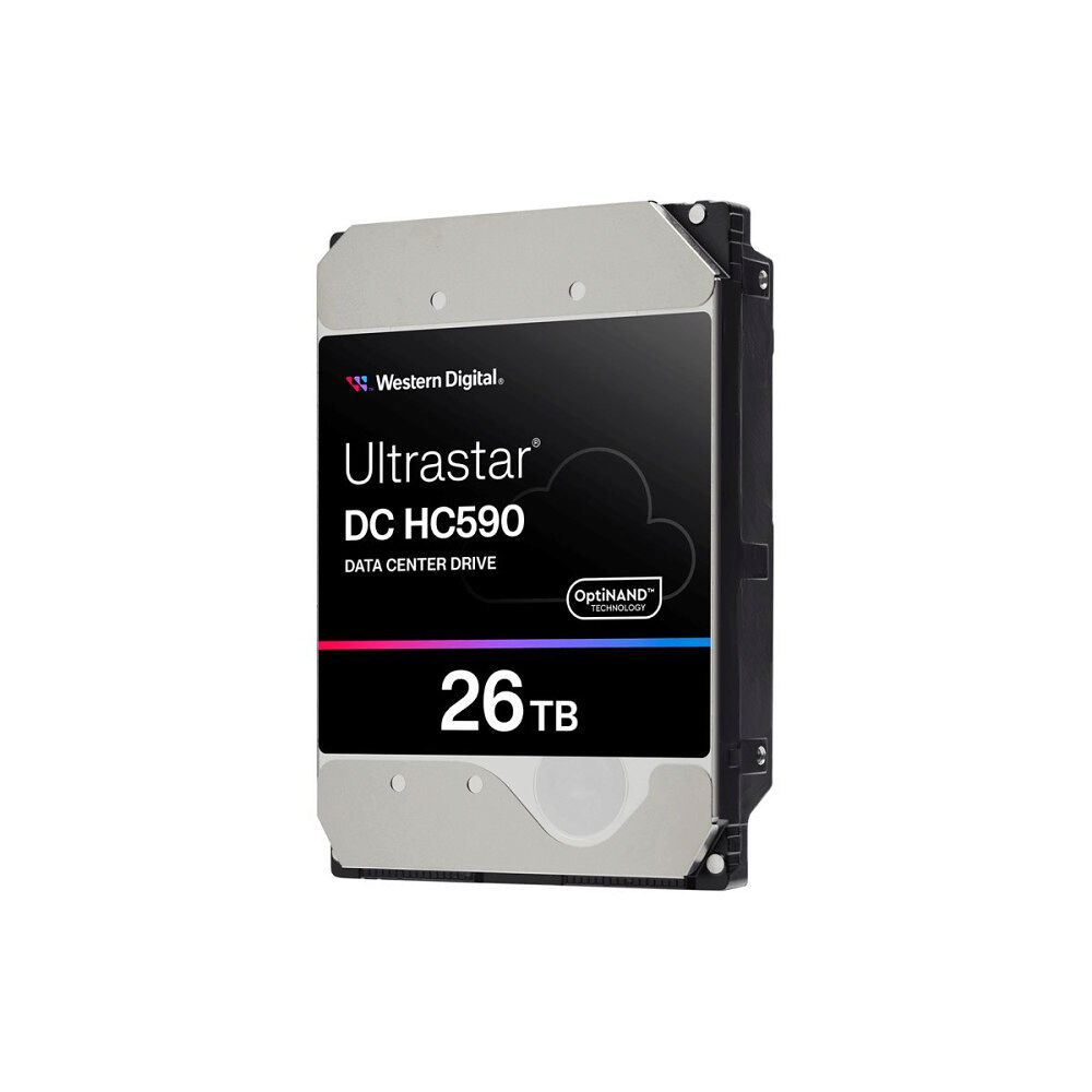 Western Digital WD Ultrastar DC HC590 0F65672 - hårddisk - datacenter - 26 TB - SATA 6Gb/s