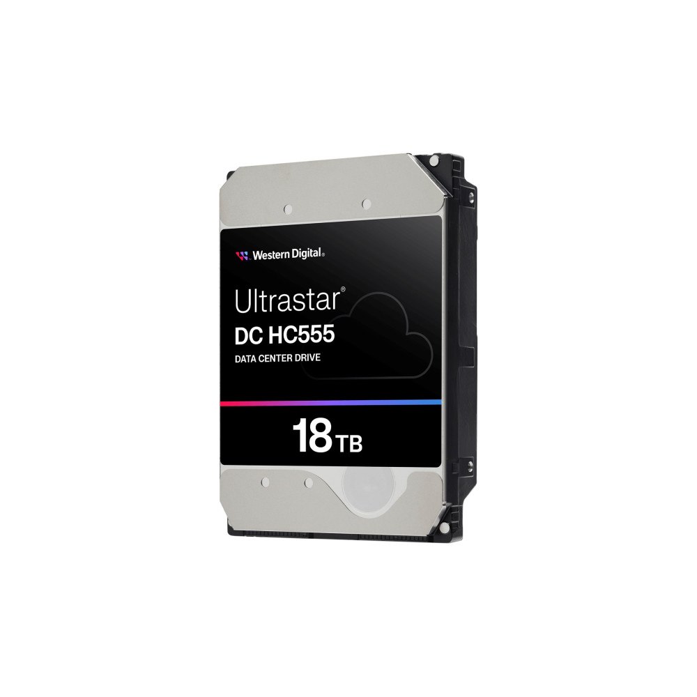 Western Digital WD Ultrastar DC HC555 - hårddisk - datacenter - 18 TB - SATA 6Gb/s