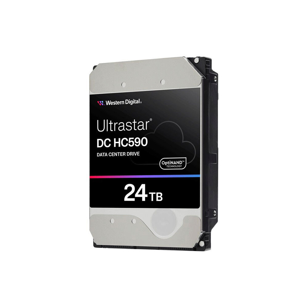 Western Digital WD Ultrastar DC HC590 0F59373 - hårddisk - datacenter - 24 TB - SAS 12Gb/s