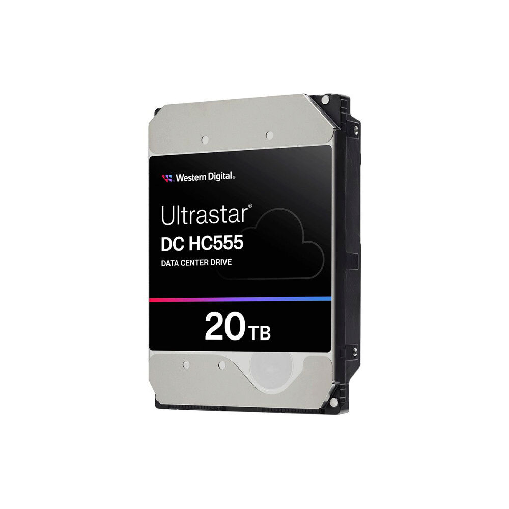 Western Digital WD Ultrastar DC HC555 - hårddisk - datacenter - 20 TB - SATA 6Gb/s