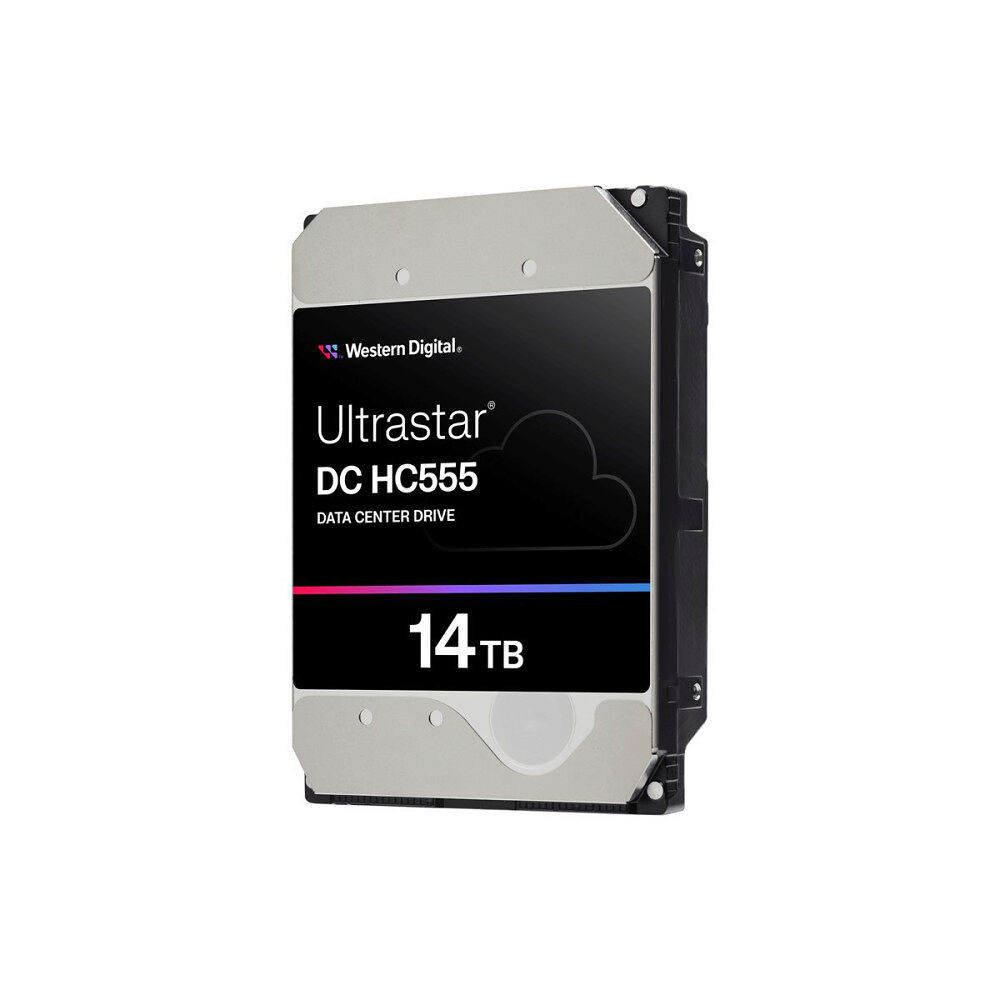 Western Digital WD Ultrastar DC HC555 - hårddisk - datacenter - 14 TB - SATA 6Gb/s