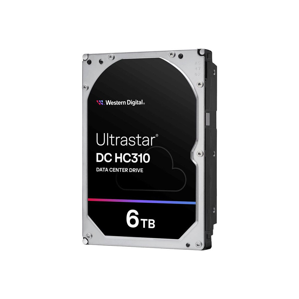 Western Digital WD Ultrastar DC HC310 HUS726T6TALE6L4 - hårddisk - 6 TB - SATA 6Gb/s