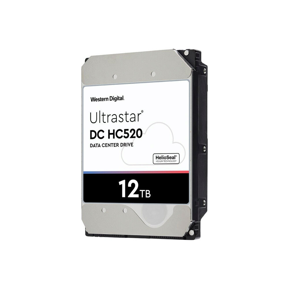 Western Digital WD Ultrastar DC HC520 HUH721212AL5200 - hårddisk - 12 TB - SAS 12Gb/s