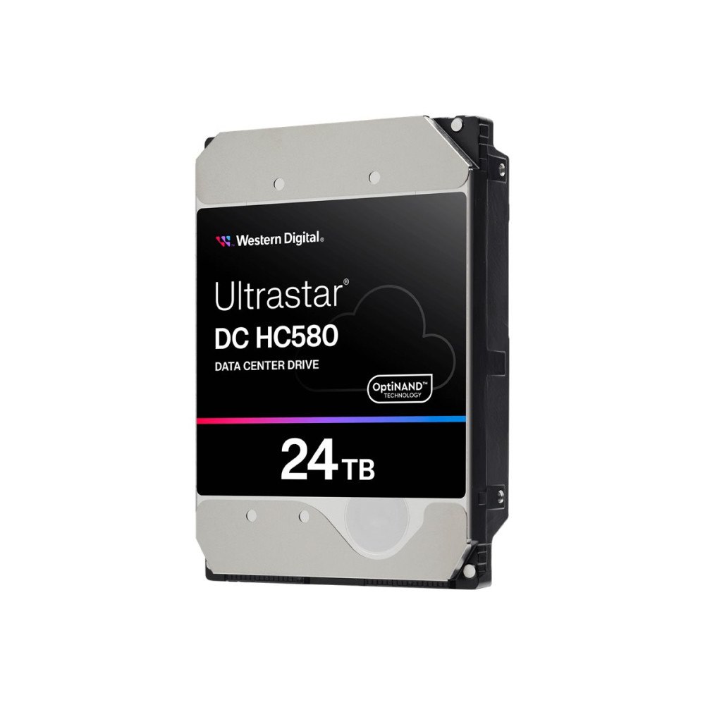 Western Digital WD Ultrastar DC HC580 WUH722424ALE6L4 - hårddisk - 24 TB - SATA 6Gb/s