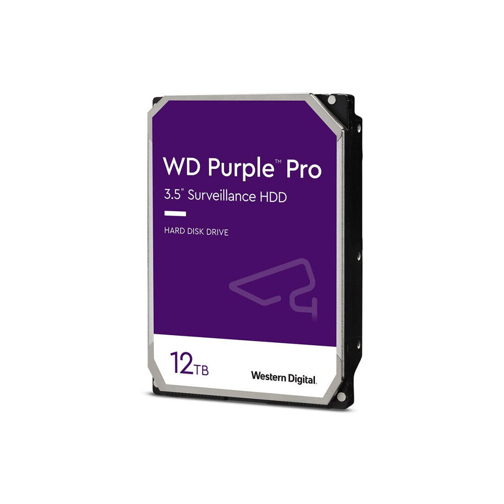 WD WD Purple Pro WD122PURP - hårddisk - 12 TB - SATA 6Gb/s