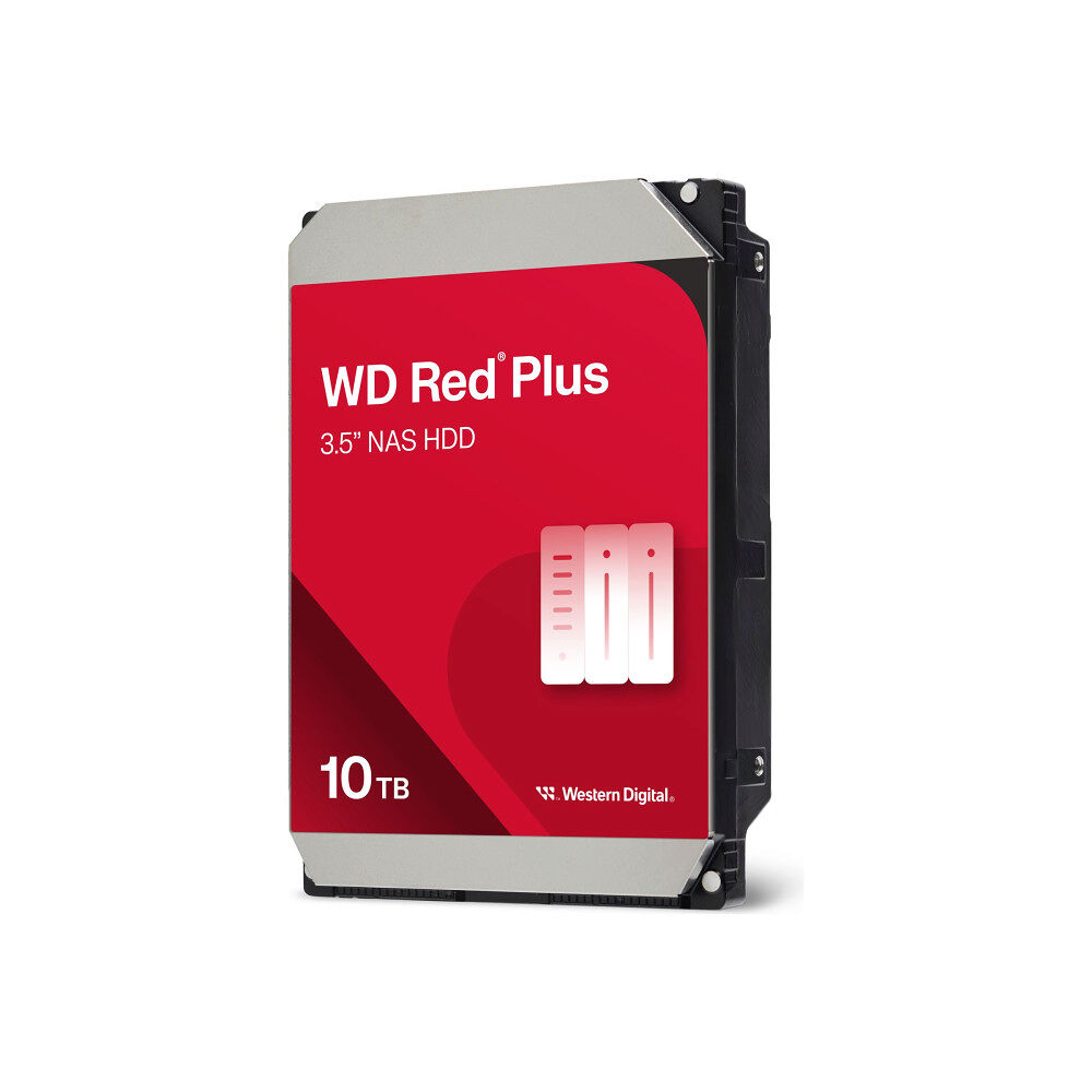 WD WD Red Plus WD101EFBX - hårddisk - 10 TB - SATA 6Gb/s