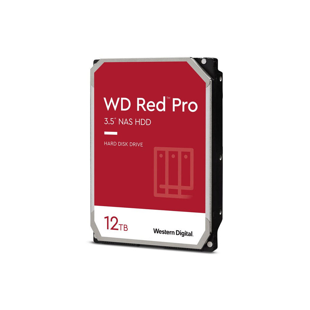 WD WD Red Pro WD122KFBX - hårddisk - Enterprise - 12 TB - SATA 6Gb/s