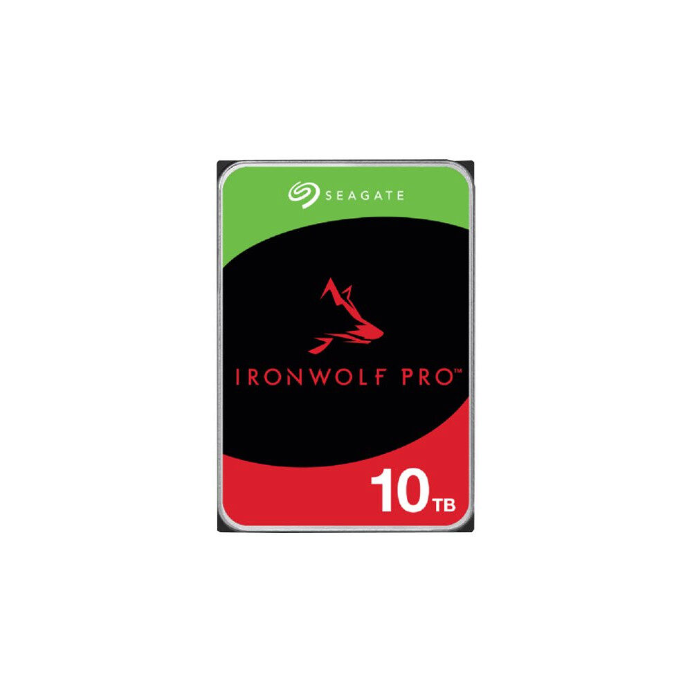 Seagate Seagate IronWolf Pro ST10000NT001 - hårddisk - 10 TB - SATA 6Gb/s