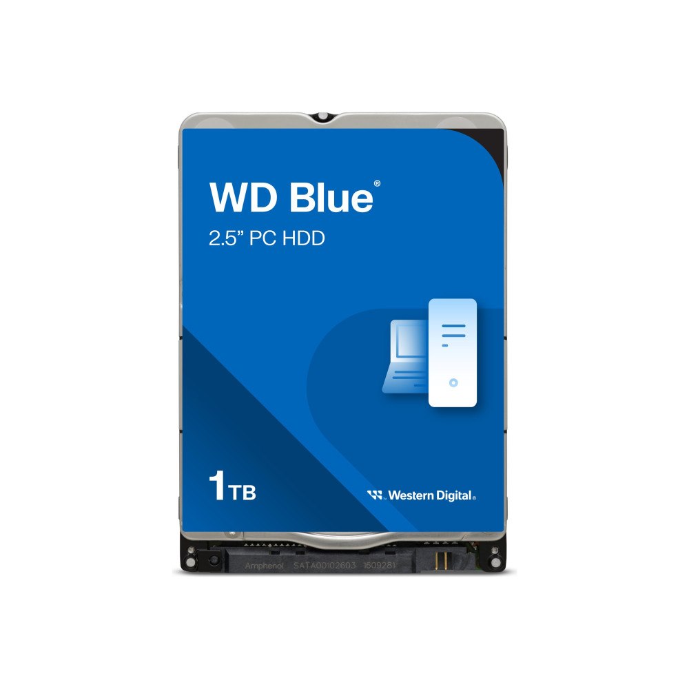 WD WD Blue WD10SPZX - hårddisk - 1 TB - SATA 6Gb/s