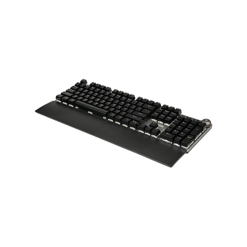 IBOX iBOX AURORA K-4 - tangentbord - QWERTY - svart, silver Inmatningsenhet