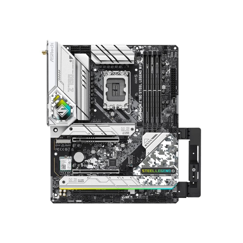 ASRock ASRock Z790 Steel Legend WiFi - moderkort - ATX - LGA1700-uttag - Z790