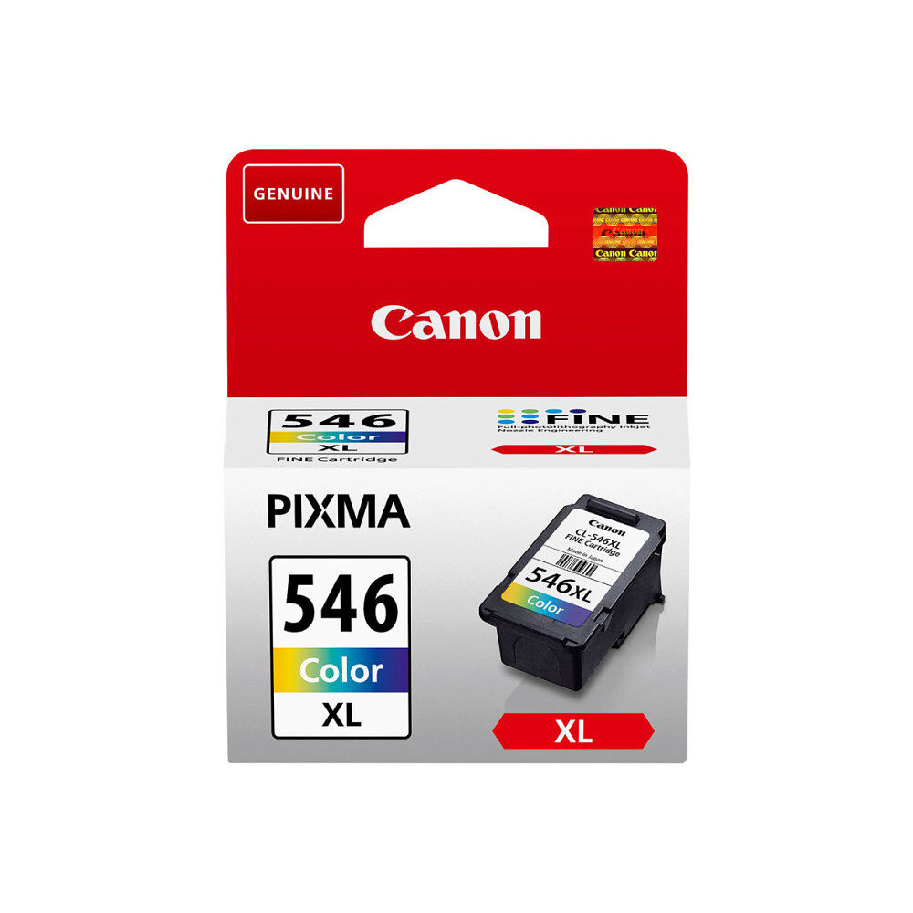 CANON Canon CL-546XL - Lång livslängd - färg (cyan, magenta, gul) - original - bläckpatron