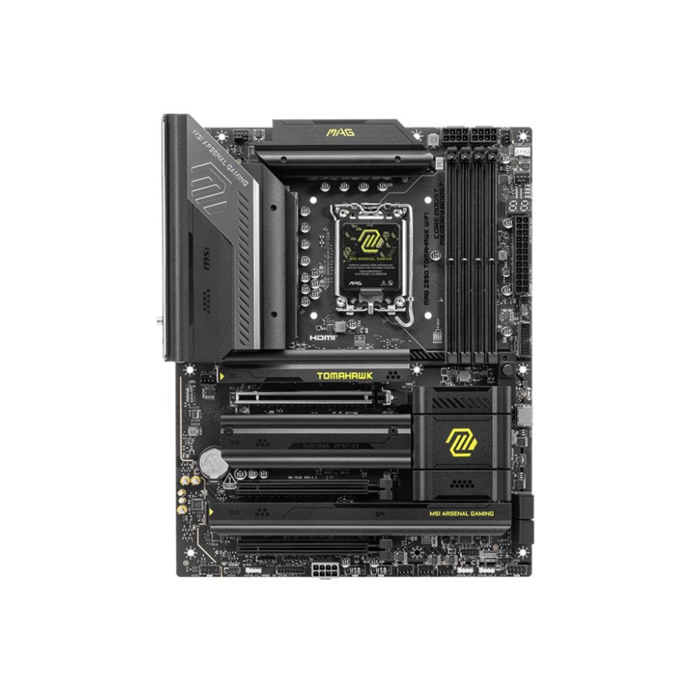 MSI MSI MAG Z890 TOMAHAWK WIFI - moderkort - ATX - LGA1851-uttag - Z890