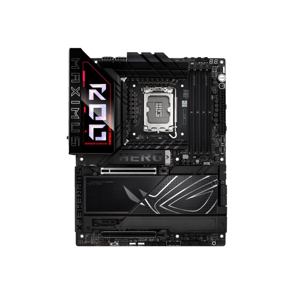 ASUS ASUS ROG MAXIMUS Z890 HERO - moderkort - ATX - LGA1851-uttag - Z890