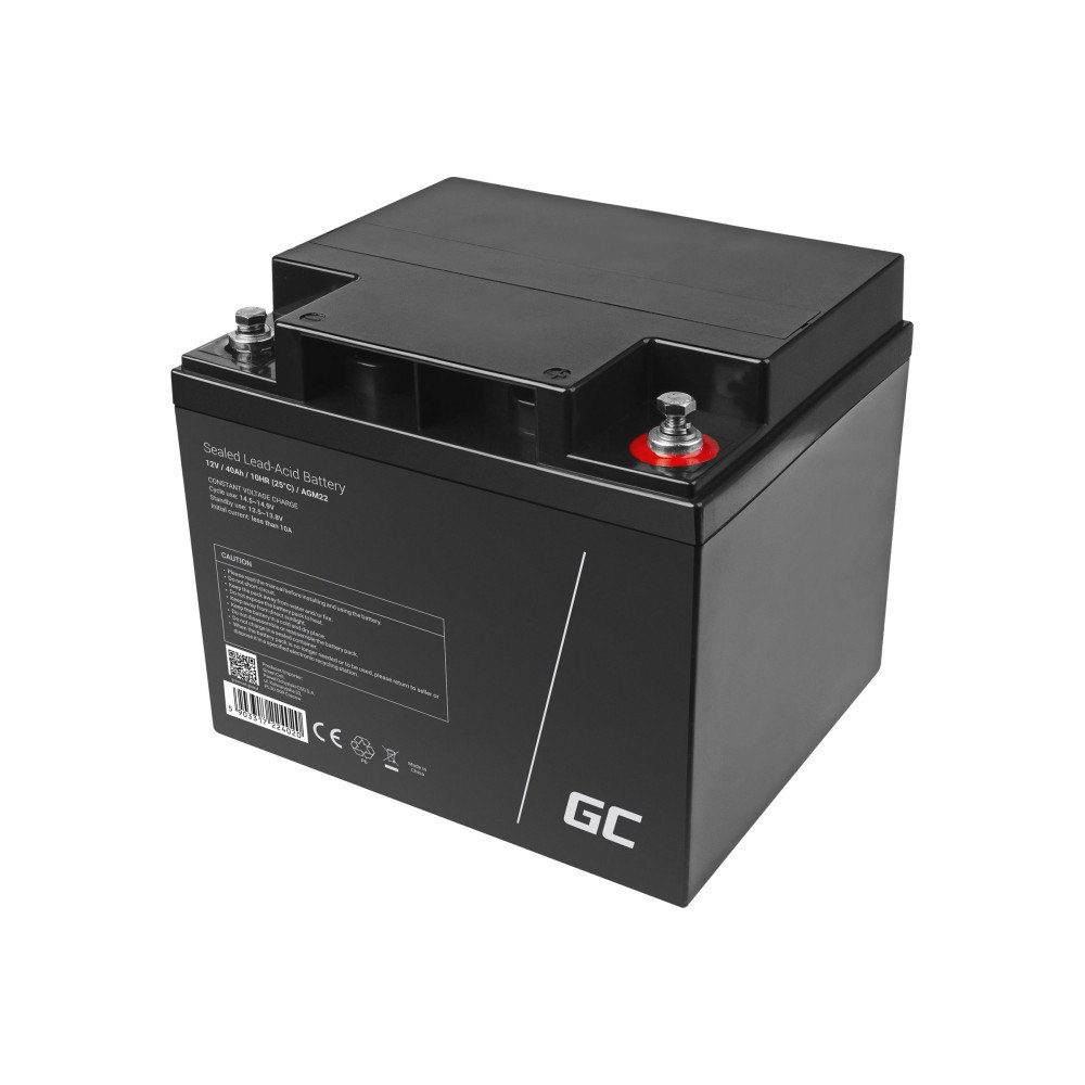 Green Cell Green Cell - UPS-batteri - Förseglat med blysyra (SLA) - 40 Ah