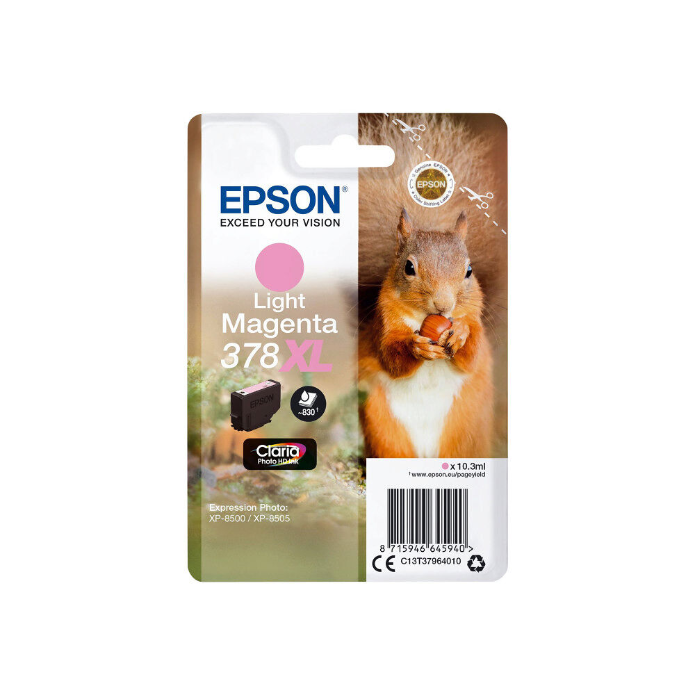 EPSON Epson 378XL - XL - ljus magenta - original - bläckpatron