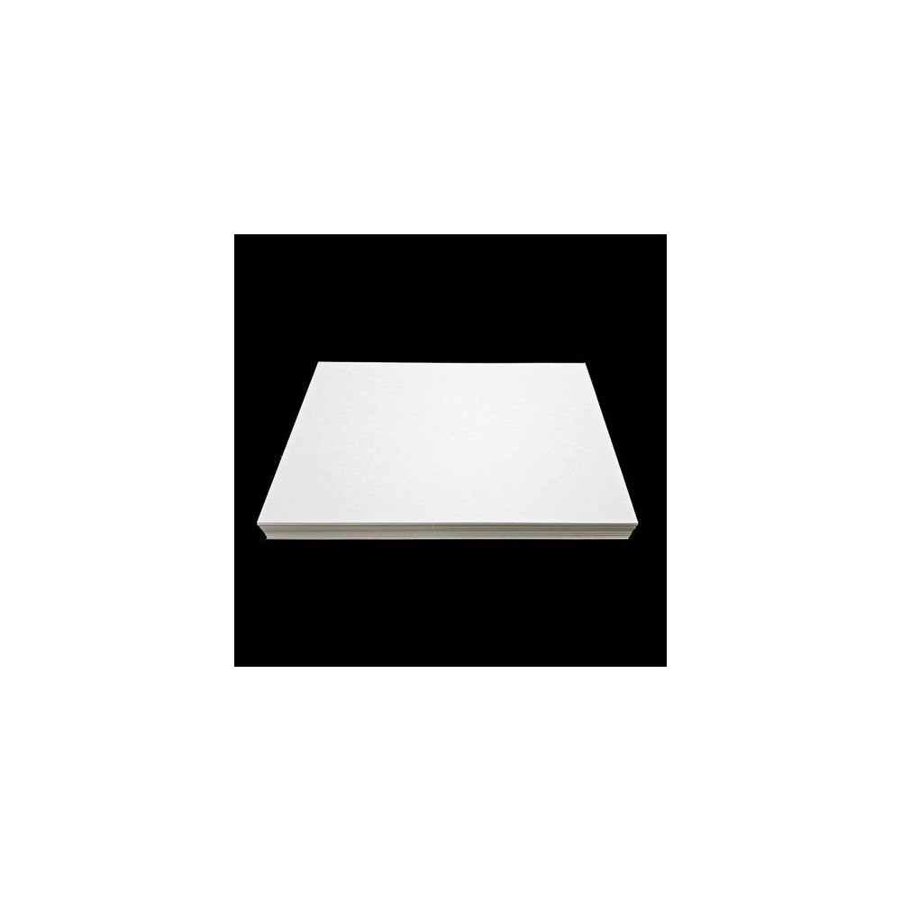 No Brand Målarkartong naturvit 560gr 30x30cm 40st