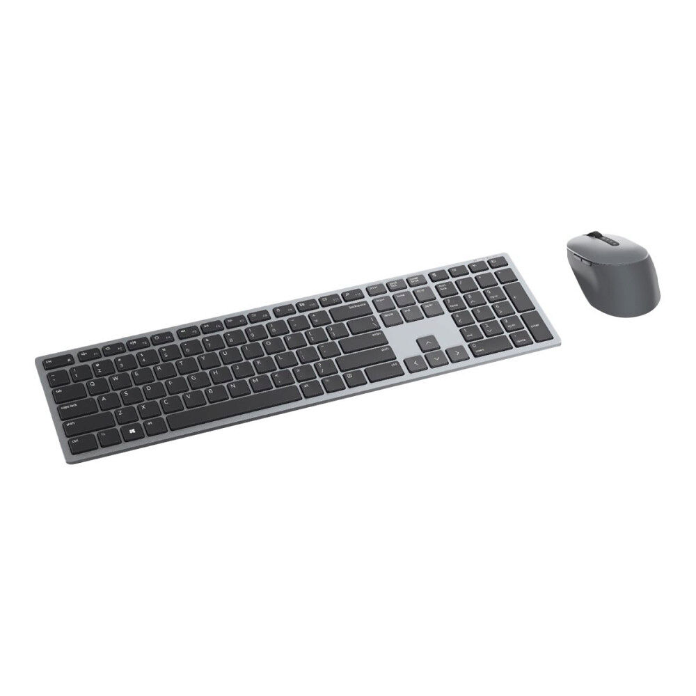 DELL Dell Premier Multi-Device KM7321W - sats med tangentbord och mus - QWERTY - USA, internationellt - Titan gray Inmatnings...