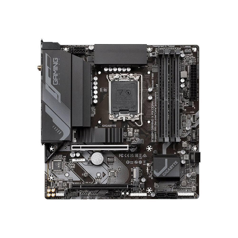 Gigabyte Gigabyte B760M GAMING X AX - 1.X - moderkort - micro ATX - LGA1700-uttag - B760