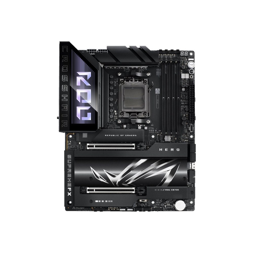 ASUS ASUS ROG CROSSHAIR X870E HERO - moderkort - ATX - Socket AM5 - AMD X870E