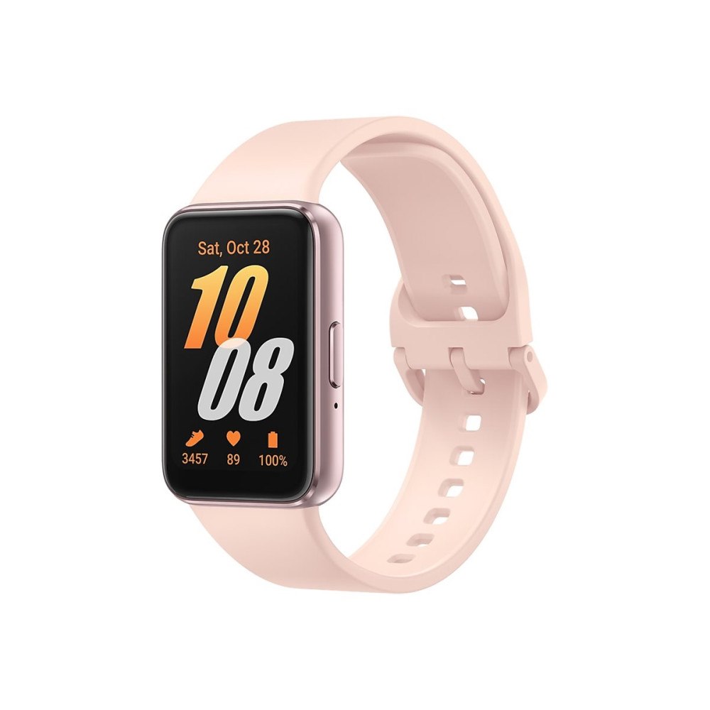 SAMSUNG Samsung Galaxy Fit3 aktivitetspårare med rem - 256 MB - guldrosa