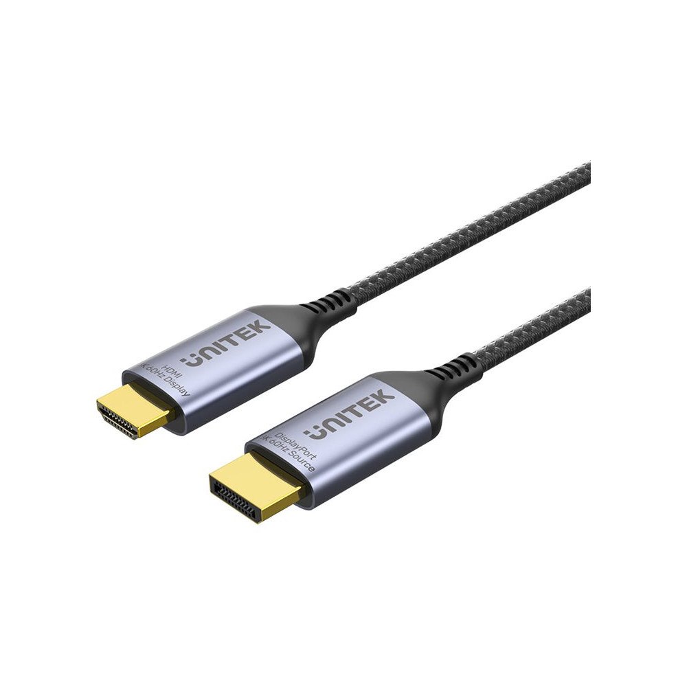 UNITEK Unitek adapterkabel - DisplayPort / HDMI - 1.8 m