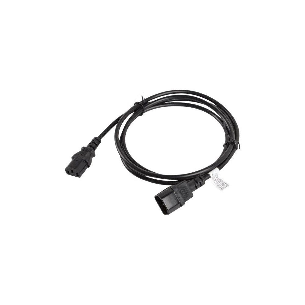 LANBERG Lanberg - förlängningskabel för ström - power IEC 60320 C13 till IEC 60320 C14 - 1.8 m