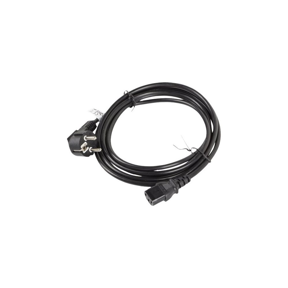 LANBERG Lanberg - strömkabel - power CEE 7/7 till power IEC 60320 C13 - 3 m