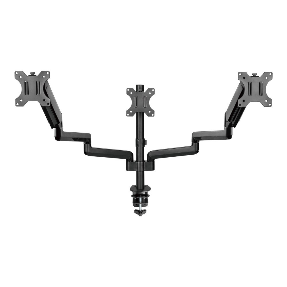 Gembird Gembird MA-DA3-01 monteringssats - fullständig rörelse - för 3 monitorer - svart