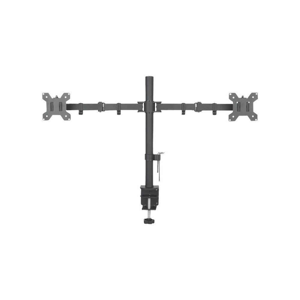 TECHLY TECHly ICA-LCD 382-D ställ - för 2 LCD-bildskärmar - svart