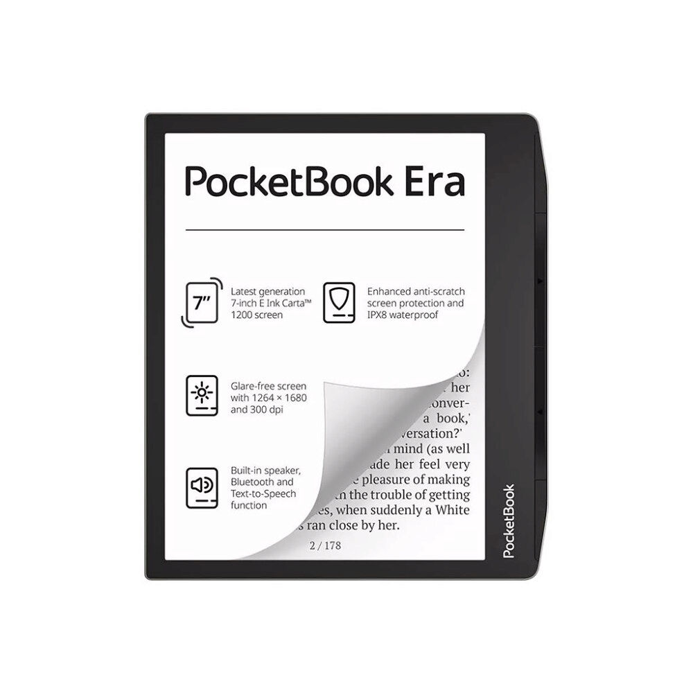 PocketBook PocketBook Era - eBook-läsare - Linux 3.10.65 - 16 GB - 7"