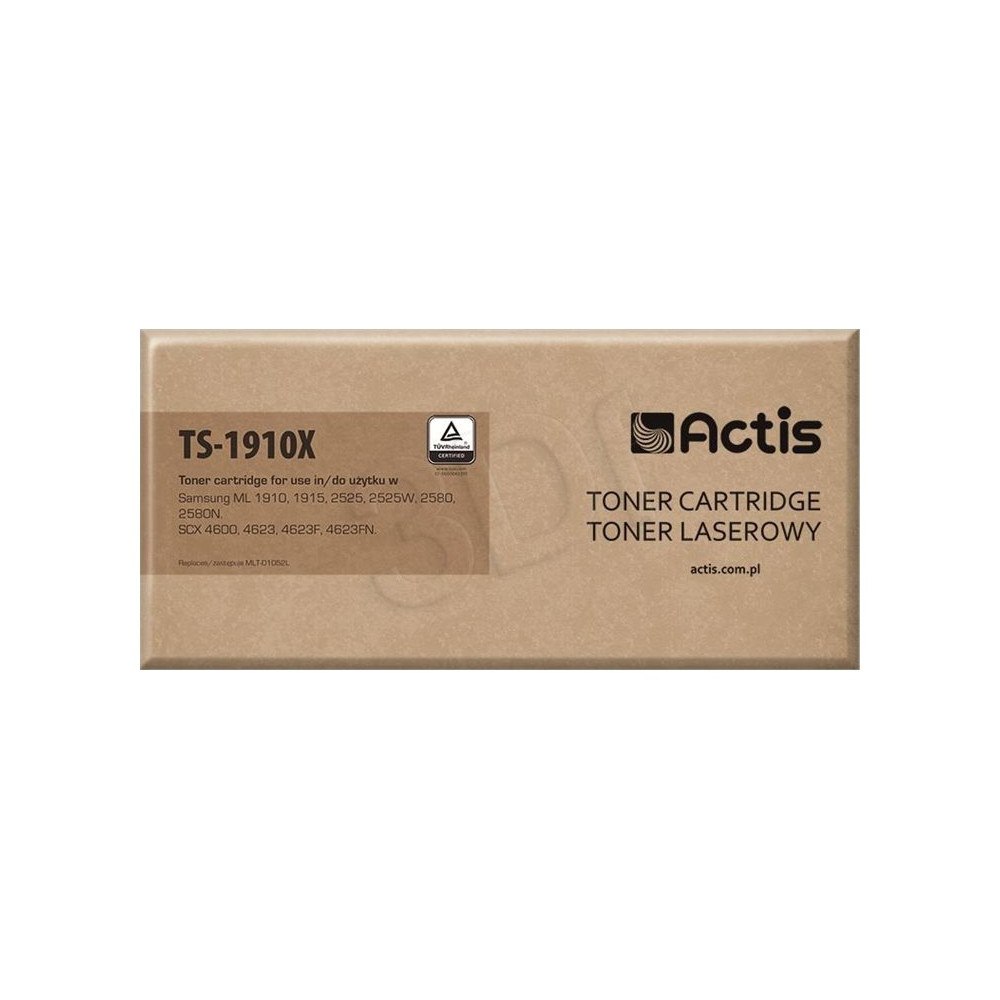 ACTIS Actis TS-1910X - svart - kompatibel - tonerkassett (alternativ för: Samsung MLT-D1052L)