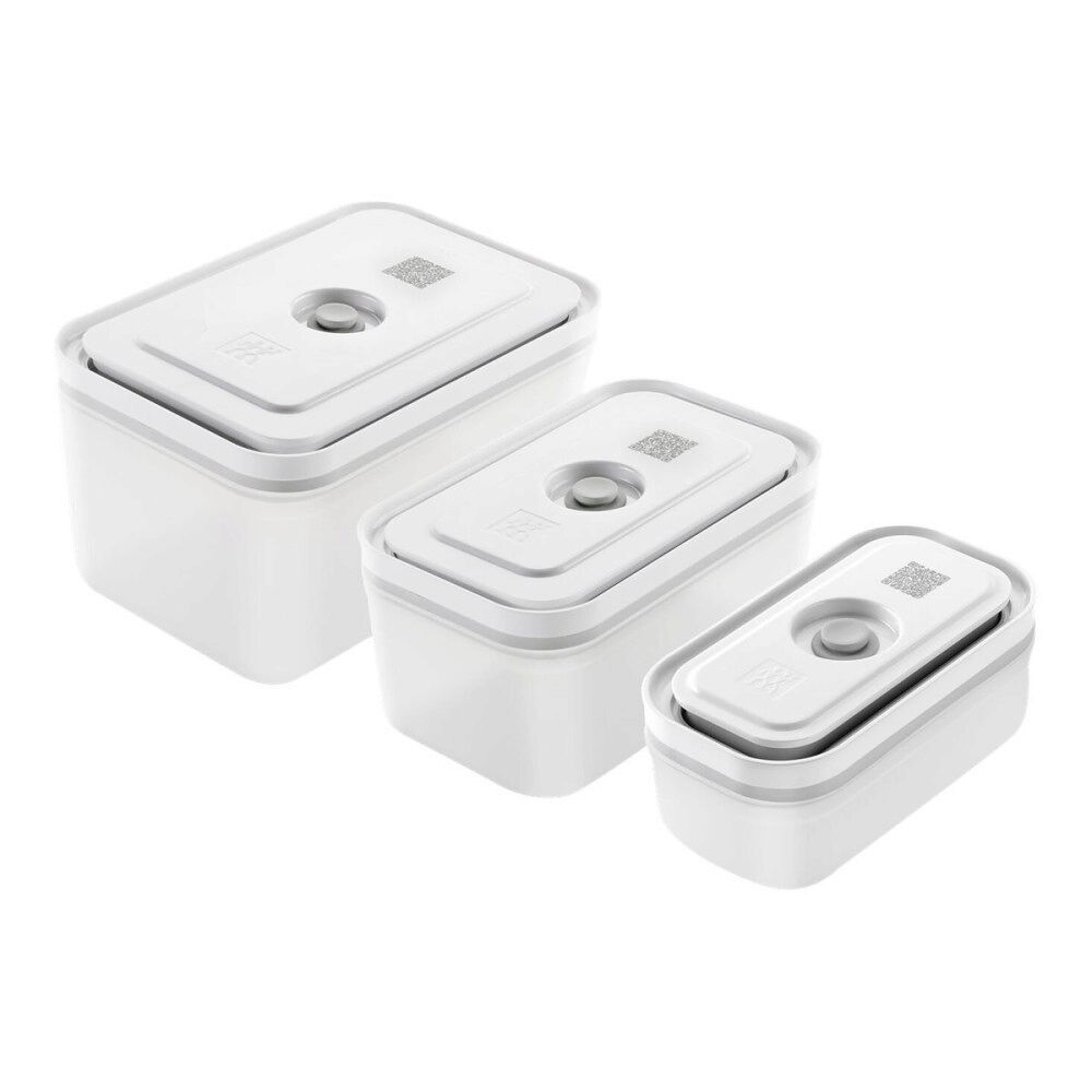 Zwilling ZWILLING Fresh & Save - vacuum food storage container set - grå, halvgenomskinlig