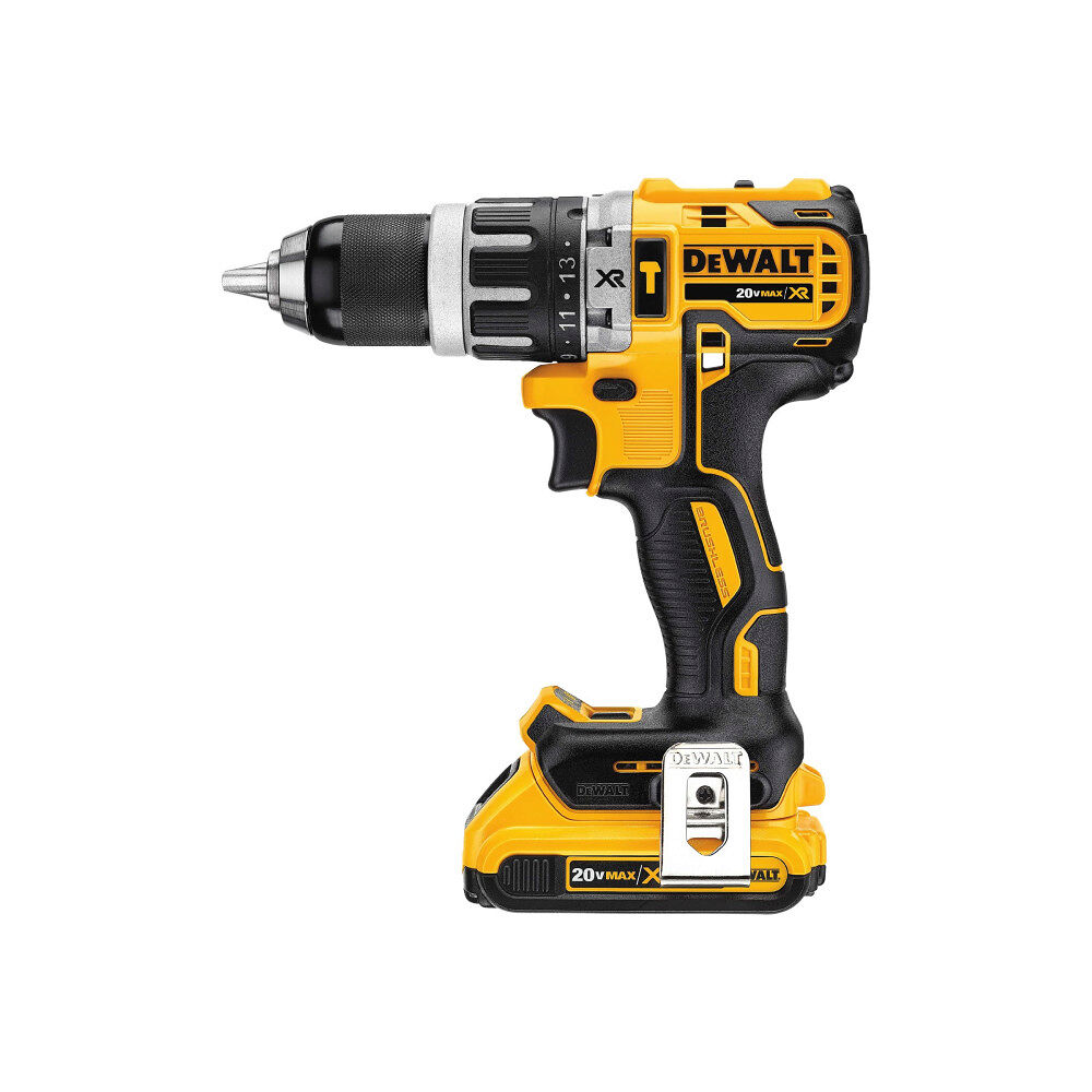 DeWalt DeWALT DCD796D2-QW - slagborr/skruvdragare - sladdlös - 2 hastigheter - 2 batterier