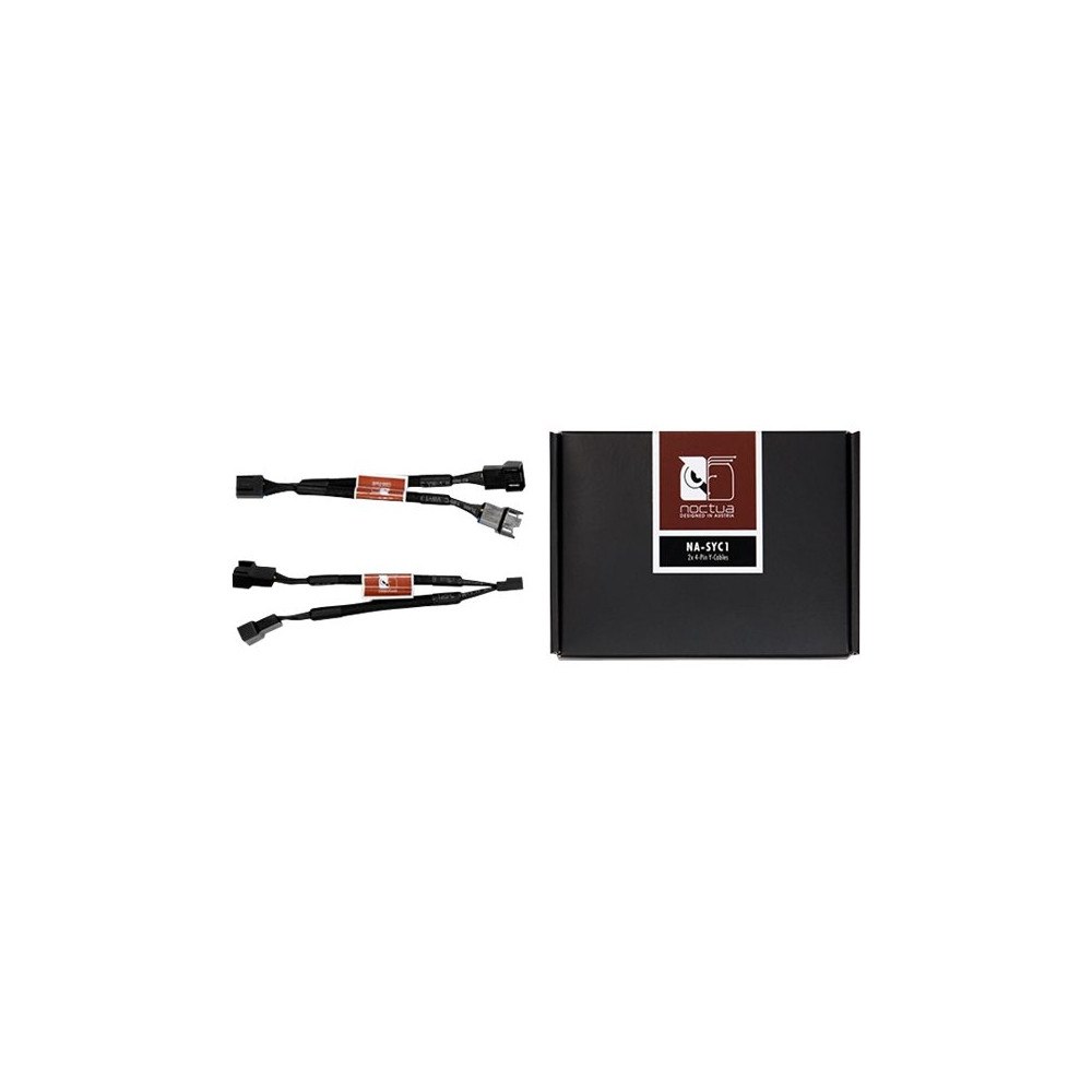 NOCTUA Noctua NA-SYC1 - strömkabel till fläkt - 4 pin strömuttag för minimikontakt till 4 pin strömuttag för minimikontakt - 11...