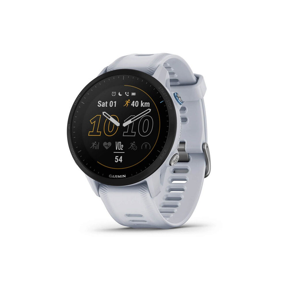 Garmin Garmin Forerunner 955 sportklocka med rem - 32 GB - whitestone