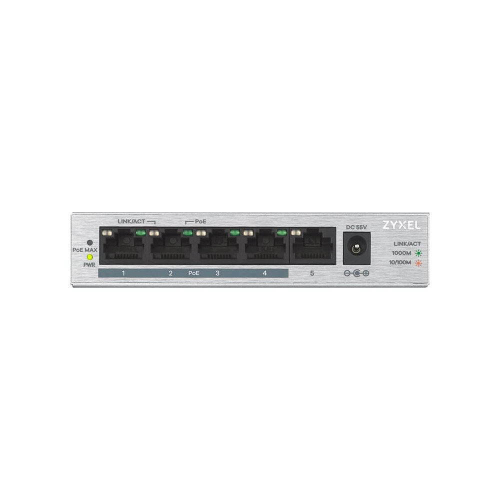 ZyXEL Zyxel GS1005HP - switch - 5 portar - ohanterad