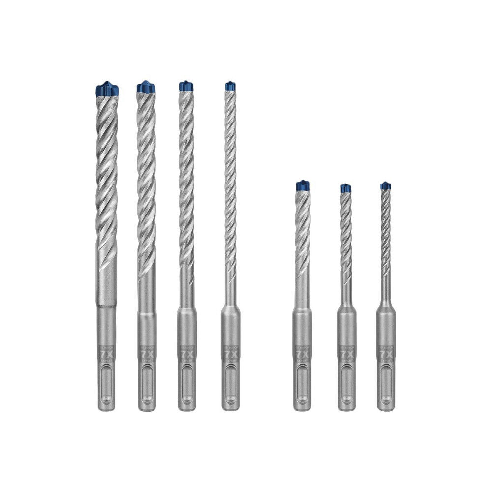Bosch Group Bosch Expert 7x borrsats - för betong, armerad betong, granit, fastbetong, gneiss - 7 delar
