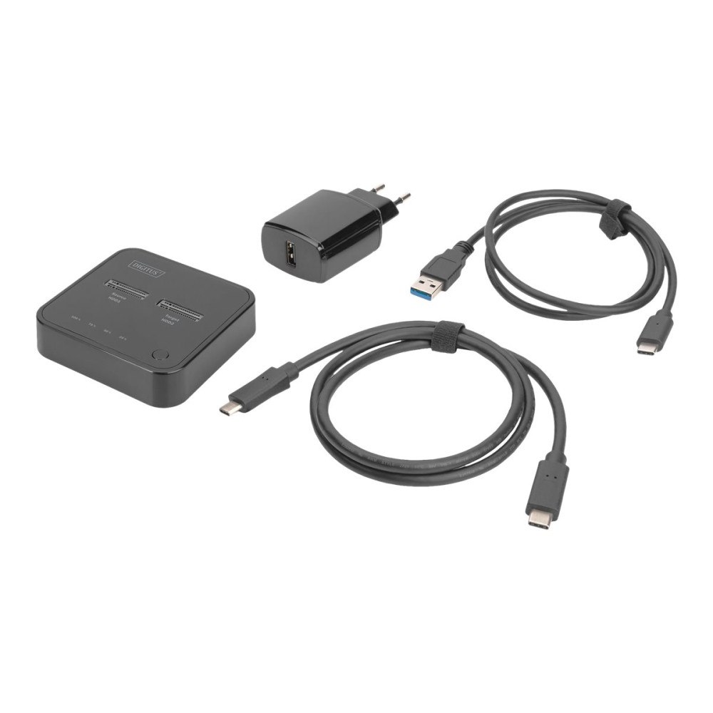 Digitus DIGITUS - SSD-dockningsstation - M.2 NVMe Card - USB-C 3.2 (Gen 2)