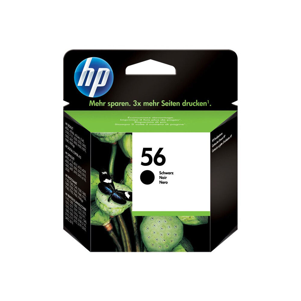 Hewlett-Packard HP 56 - svart - original - bläckpatron