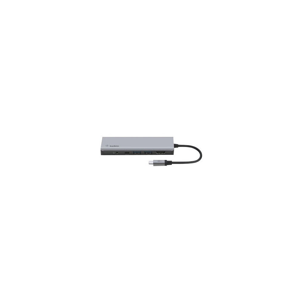 Belkin Belkin CONNECT USB-C 7-in-1 Multiport Adapter - dockningsstation - USB-C - HDMI